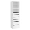 FURNI-N-CDR-6D3S-WH-AB-225256-00